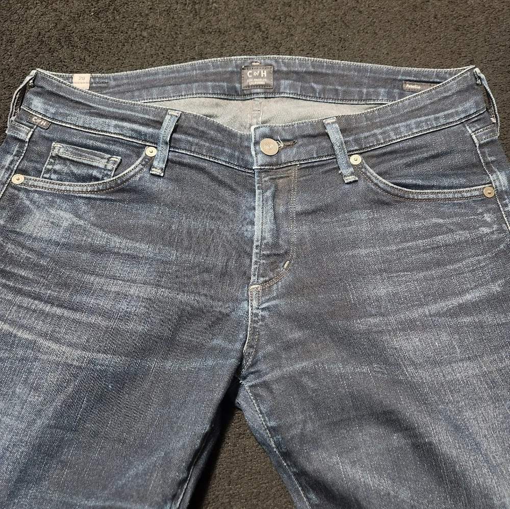 Citizens Of Humanity Arielle Mid Rise Slim Dark Skinny Jean 29
